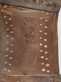Afrikakorps Luftwaffe Ankle Boots Stamp Detail