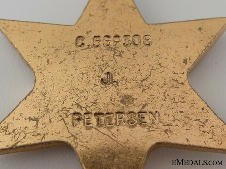 Africa Star Reverse Detail