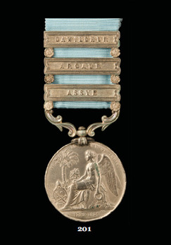 Army of India Medal with Gawilghur Clasp