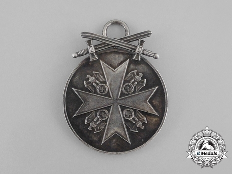 Silver Merit Medal with Swords (Gothic version) Obverse