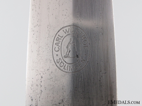 SA Standard Service Dagger by C. Wüsthof (maker marked) Maker Mark