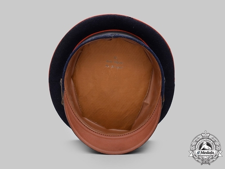 Reichsbahn 1941 Pattern Pay Group Lower Ranks Visor Cap Interior