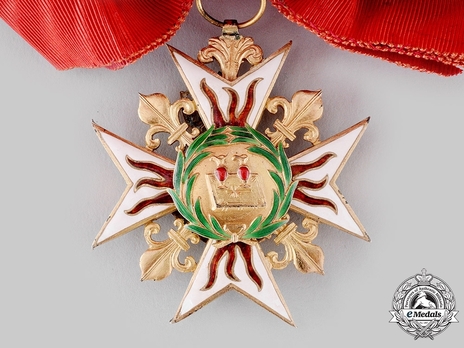 Order of Saint Januarius, Knight's Cross (in bronze gilt)