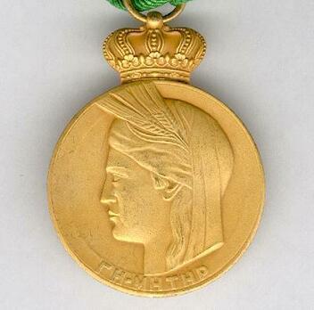 Agricultural Merit Medal, I Class Obverse