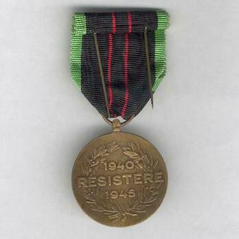 Bronze Medal (stamped "PAUL WISSAERT") Reverse