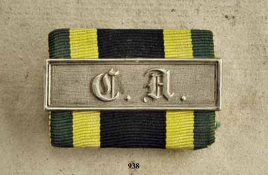 Military Long Service Decoration, Type II, II Class Bar for 15 Years Obverse