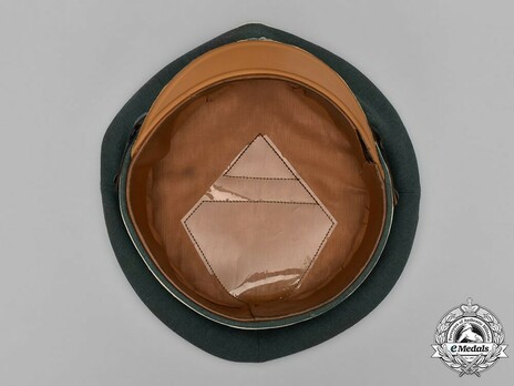 German Army Infantry NCO/EM's Visor Cap Interior