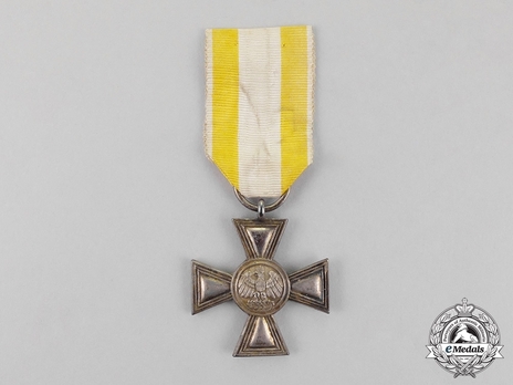 Order of the Red Eagle, Type IV, Civil Division, IV Class Cross (in silver) Obverse