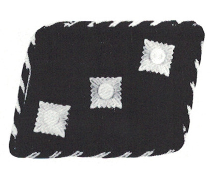 Allgemeine SS Untersturmführer Collar Tabs (pre-1934 version) Obverse