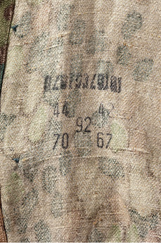 Waffen-SS Camouflage Panzer Tunic (2nd pattern) Detail