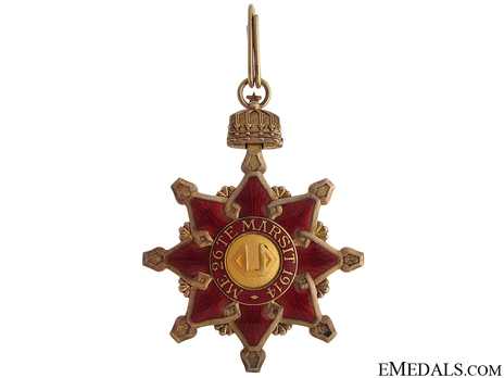 Order of the Black Eagle, Commander's Cross Reverse