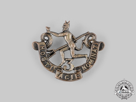 144th Infantry Battalion Other Ranks Cap Badge Obverse