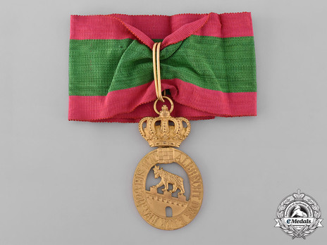 Order of Albert the Bear, Commander (with crown) Reverse