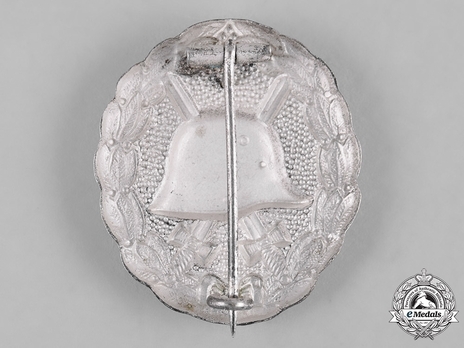 Wound Badge, in Silver (in tombac) Reverse