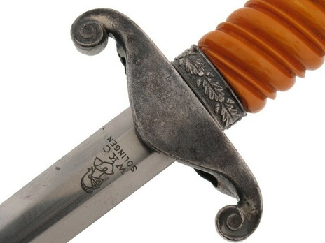 German Army WKC-made Early Version Officer’s Dagger Maker Mark