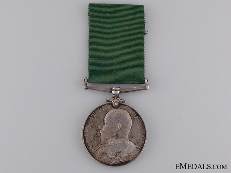 Silver Medal (for colonial recipients, with King Edward VII effigy) Obverse