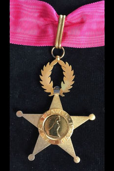 Order of Valour, Commander (1984-) Reverse