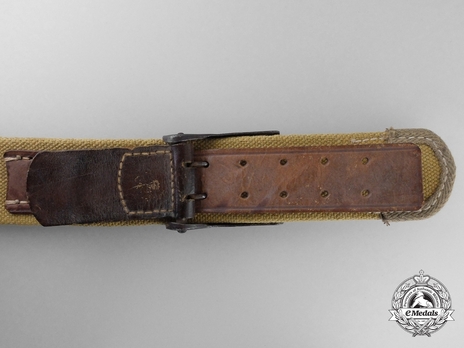 Luftwaffe Tropical Webbed Belt Strap Reverse