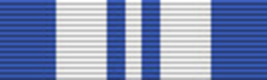 Silver Medal (for Police) Ribbon