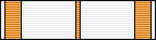 III Class Medal (for Music, 2000-) Ribbon