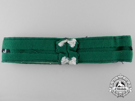 Luftwaffe Fallschirm-Jäger Rgt. 1 Cuff Title (NCO version) Reverse