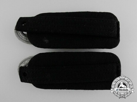 Waffen-SS Armoured/Anti-Tank Obersturmbannführer Shoulder Boards Reverse