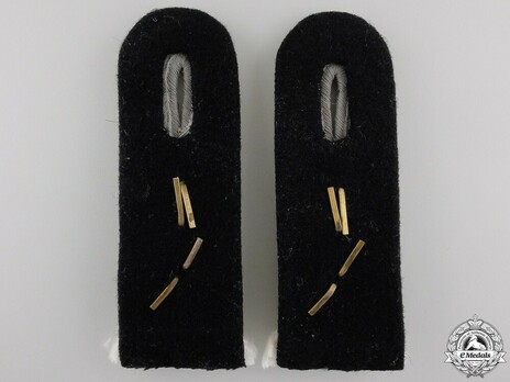 Waffen-SS Infantry Obersturmführer Shoulder Boards Reverse