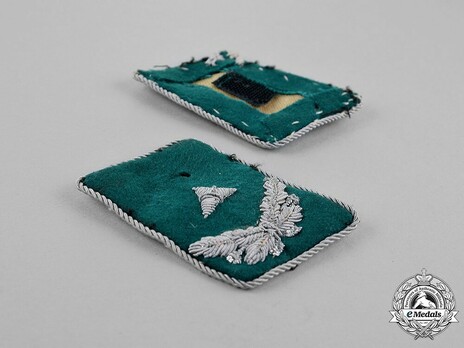 Luftwaffe Administrative Leutnant Collar Tabs (Gehobener Dienst)