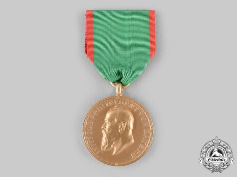 Agricultural Jubilee Medal, Gold Medal (in bronze gilt) Obverse