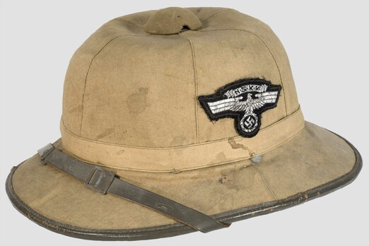 NSKK Tropical Pith Helmet Profile