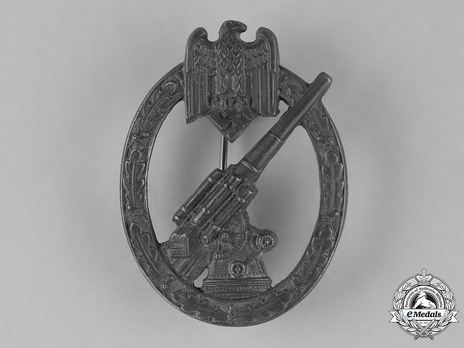 Army Flak Badge, by R. Souval Obverse