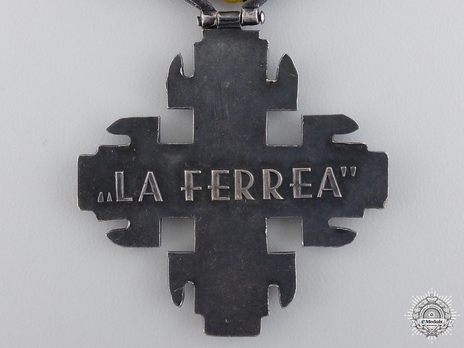 Silver Cross (with silvered tombac) Reverse