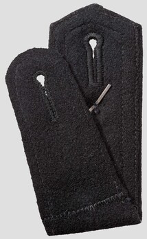 SS-TV Hauptscharführer Shoulder Boards Reverse