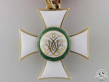 Military Order of Maria Theresa, Knight (in Gold, c. 1810) Reverse