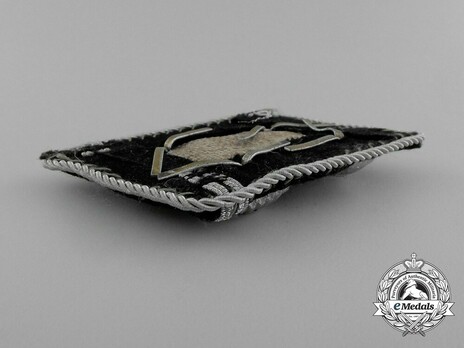 Allgemeine SS Obersturmbannführer Collar Tabs Reverse