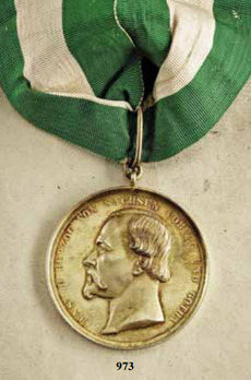 Duke Ernst Medal, in Gold Obverse