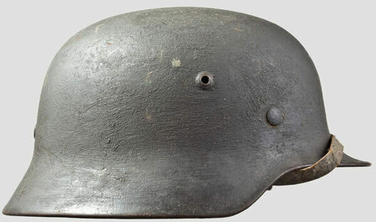 Kriegsmarine Steel Helmet M35 (Single Decal version) Reverse