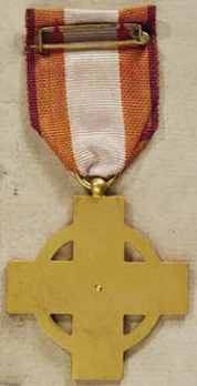 Fire Brigade Cross, in Gold Reverse