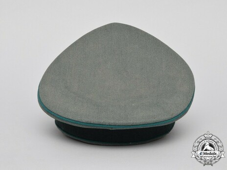 German Army Administrative Officer's Visor Cap Back