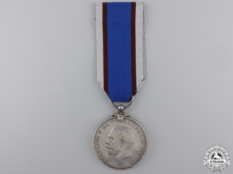 Silver Medal (with King George V coinage head) Obverse