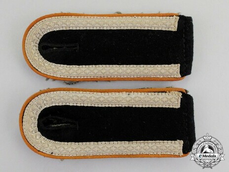 Waffen-SS Field Police/Special & Technical Services Unterscharführer Shoulder Boards Obverse