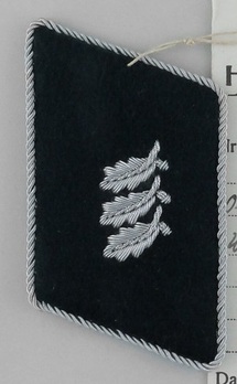 Forestry 1942 Pattern Oberforstwart Collar Tabs Obverse