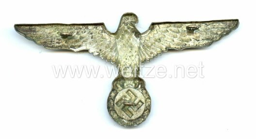 Kriegsmarine Pith Helmet Eagle Insignia (Administrative version) Reverse