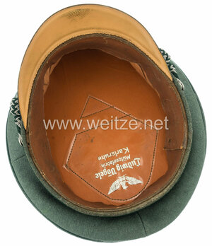 Zollgrenzschutz Visor Cap (Lower ranks version) Interior