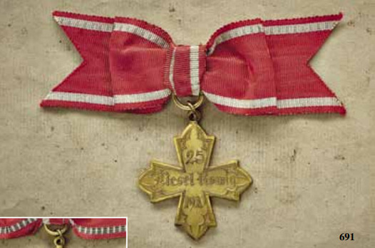 Nursing Long Service Cross for 20 Years Obverse