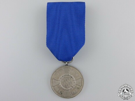 Military Long Service Cross and Medal, III Class Medal (in silvered tombac) Obverse