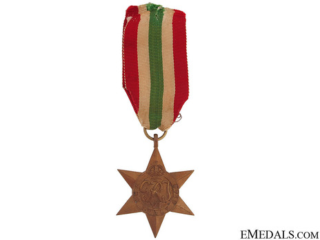 Italy Star Obverse