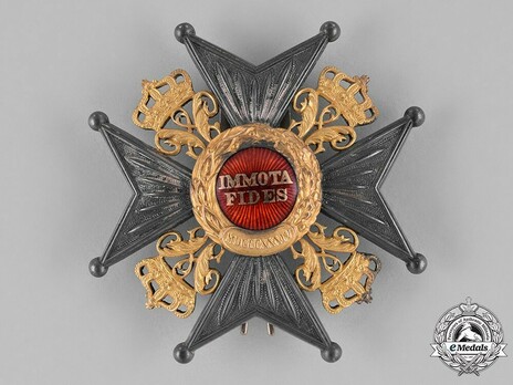 Dukely Order of Henry the Lion, Commander Cross Breast Star Obverse