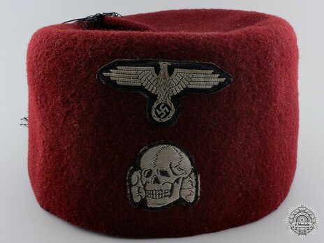 Waffen-SS Dress Fez Obverse