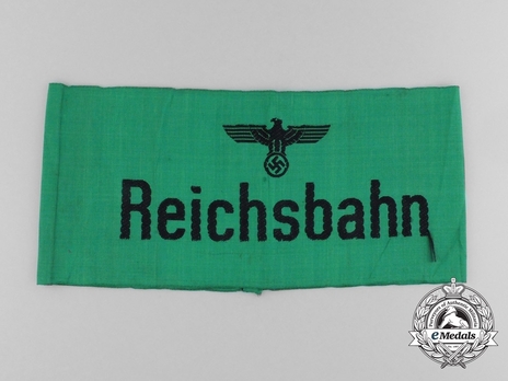 Reichsbahn German Railway Armband Obverse